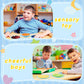 15-Piece Sensory Mini Mats Set for Kids - Educational Tactile Sensory Toys