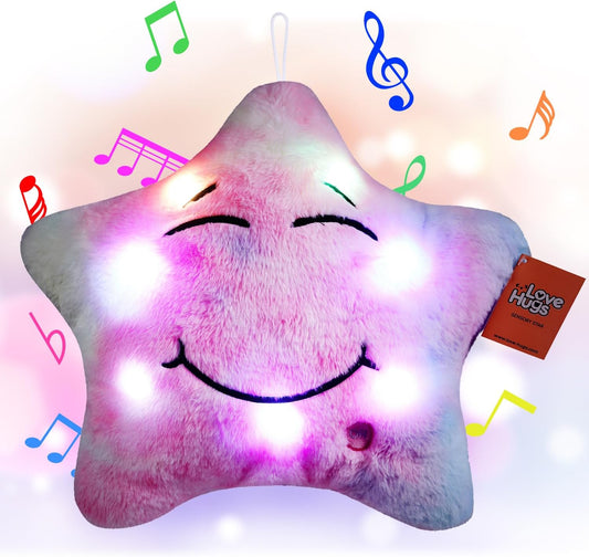 Musical Star Plush Sensory Light up Toys - Autism Sensory Toys - Newborn Toys - Twinkle Twinkle Little Star Sensory Toys for Autistic Children
