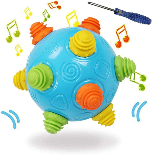 Toddlers Baby Music Shake Dancing Ball Toy - Sensory Learning and Fun