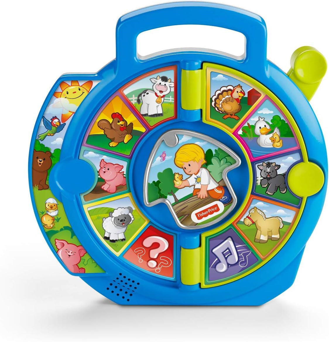 Little People Toddler Learning Toy World of Animals See ‘N Say with Music and Sounds for Ages 18+ Months