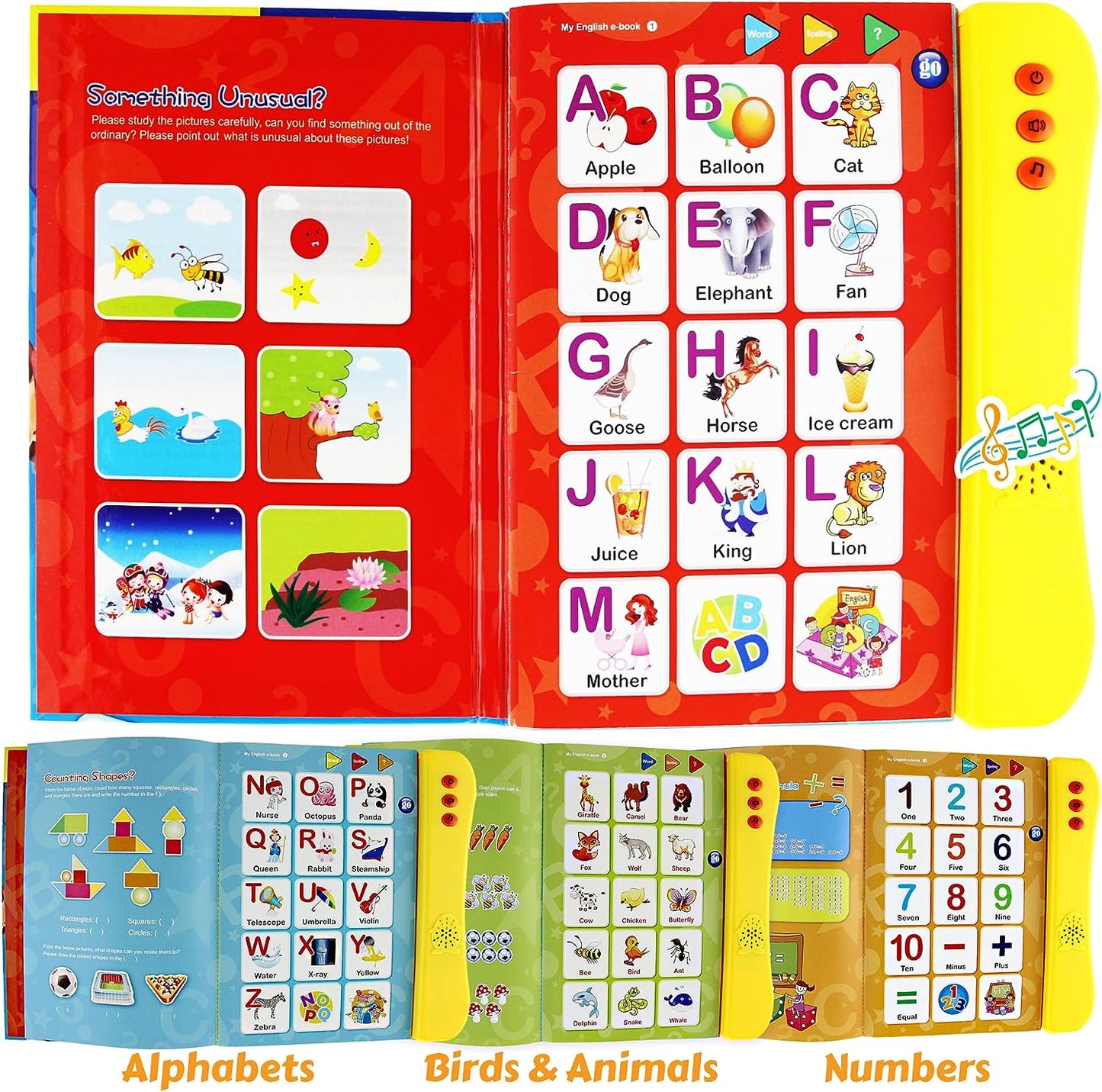 Preschool Learning Activities Book: Educational Toys for Toddlers 1-3, Toddler Learning Toys, Kids Books 3-5 - Ideal Learning Toys for 4 Year Old Boys & Girls
